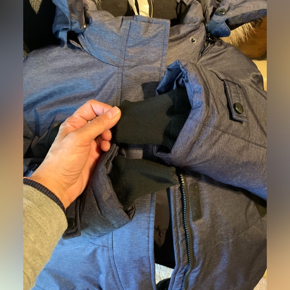 Triple FAT Goose Astraea down parka womens 2XL navy - Picture 6 of 8